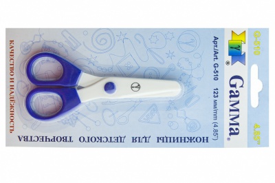 Ножницы G-510 детские 123 мм - купить в Норильске. Цена: 137.45 руб.