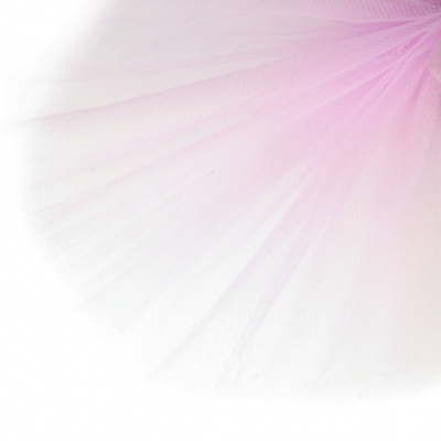 Фатин матовый 16-12, 12 гр/м2, шир.300см, цвет нежно-розовый - купить в Норильске. Цена 96.31 руб.