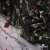 Сетка с вышивкой "Мадрид" 135 г/м2, 100% нейлон, ширина 130 см, Цвет 4/Черный - купить в Норильске. Цена 980 руб.