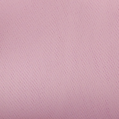 Фатин матовый 16-12, 12 гр/м2, шир.300см, цвет нежно-розовый - купить в Норильске. Цена 96.31 руб.