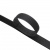 Липучка с покрытием ПВХ, шир. 25 мм (упак. 25 м), цвет чёрный - купить в Норильске. Цена: 14.93 руб.