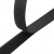 Липучка с покрытием ПВХ, шир. 25 мм (упак. 25 м), цвет чёрный - купить в Норильске. Цена: 14.93 руб.