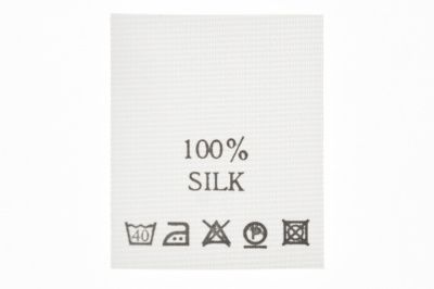 Состав и уход 100% Silk 200 шт - купить в Норильске. Цена: 232.29 руб.