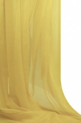 Портьерный капрон 12-0826, 47 гр/м2, шир.300см, цвет св.жёлтый - купить в Норильске. Цена 137.27 руб.