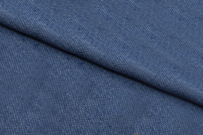 Ткань джинсовая №96, 160 гр/м2, шир.148см, цвет голубой - купить в Норильске. Цена 350.42 руб.