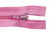 Спиральная молния Т5 513, 40 см, автомат, цвет св.розовый - купить в Норильске. Цена: 13.03 руб.