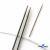 Спицы для вязания металлические d-2.5 мм круговые на тросике 53 см - купить в Норильске. Цена: 53.90 руб.