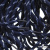 Шнурки #107-19, круглые 130 см, двухцветные цв.тём.синий/белый - купить в Норильске. Цена: 22.14 руб.