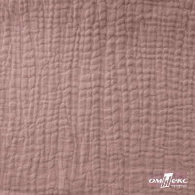Ткань Муслин, 100% хлопок, 125 гр/м2, шир. 135 см   Цв. Пудра Розовый   - купить в Норильске. Цена 388.08 руб.