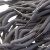 Шнурки #107-08, круглые 130 см, цв.серый - купить в Норильске. Цена: 26.88 руб.