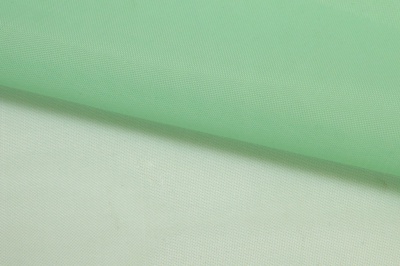 Портьерный капрон 13-6009, 47 гр/м2, шир.300см, цвет св.зелёный - купить в Норильске. Цена 143.68 руб.
