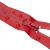 Молния водонепроницаемая PVC Т-7, 90 см, разъемная, цвет (820) красный - купить в Норильске. Цена: 61.18 руб.