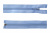 Спиральная молния Т5 351, 40 см, автомат, цвет св.голубой - купить в Норильске. Цена: 13.03 руб.