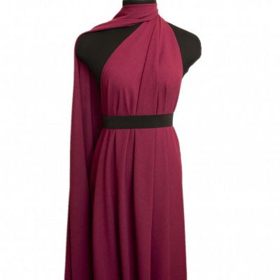 Ткань костюмная габардин "Меланж" 6151А, 172 гр/м2, шир.150см, цвет марсала - купить в Норильске. Цена 299.21 руб.