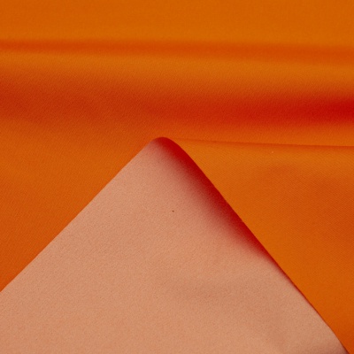 Курточная ткань Дюэл (дюспо) 16-1359, PU/WR/Milky, 80 гр/м2, шир.150см, цвет оранжевый - купить в Норильске. Цена 141.80 руб.