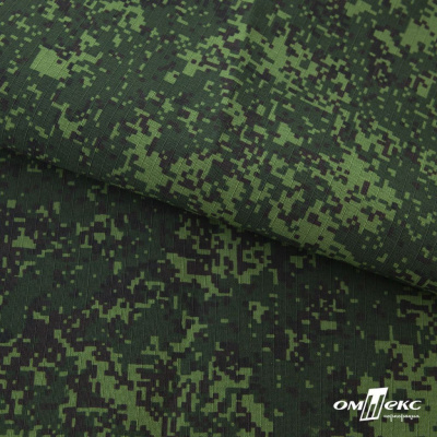 Униформ Рип Стоп 80/20 полиэфир/хлопок, 205 г/м2,  принтованный темно-зеленый, ВО, шир. 150 см - купить в Норильске. Цена 191.15 руб.