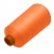 Нитки текстурированные некручёные 457, намот. 15 000 м, цвет оранжевый - купить в Норильске. Цена: 204.10 руб.