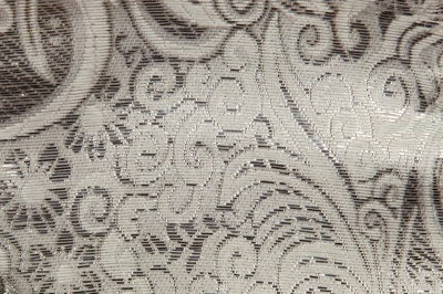 Ткань костюмная жаккард №10, 140 гр/м2, шир.150см, цвет св.серебро - купить в Норильске. Цена 383.29 руб.