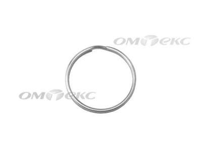 Кольцо металлическое d-20 мм, цв.-никель - купить в Норильске. Цена: 3.19 руб.