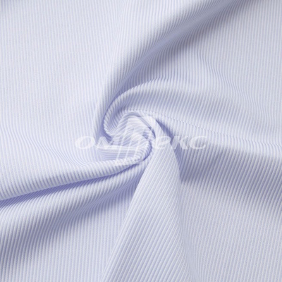 Ткань сорочечная Пула, 115 г/м2, 58% пэ,42% хл, шир.150 см, цв.1-голубой, (арт.107) - купить в Норильске. Цена 306.69 руб.