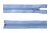 Спиральная молния Т5 351, 75 см, автомат, цвет св.голубой - купить в Норильске. Цена: 16.28 руб.