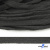 Шнур плетеный d-8 мм плоский, 70% хлопок 30% полиэстер, уп.85+/-1 м, цв.1026-серый - купить в Норильске. Цена: 735 руб.