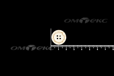 Пуговица деревянная круглая №33 (18мм) - купить в Норильске. Цена: 2.55 руб.