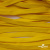Шнур плетеный (плоский) d-12 мм, (уп.90+/-1м), 100% полиэстер, цв.269 - жёлтый - купить в Норильске. Цена: 8.62 руб.