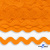 Тесьма вьюнчик 0381-0080, 8 мм/упак.33+/-1м, цвет 9511-оранжевый - купить в Норильске. Цена: 107.26 руб.