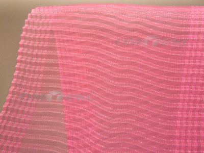 Лента капроновая "Гофре", шир. 110 мм/уп. 50 м, цвет розовый - купить в Норильске. Цена: 35.60 руб.