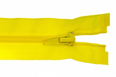 Спиральная молния Т5 131, 40 см, автомат, цвет жёлтый - купить в Норильске. Цена: 13.03 руб.