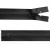 Молния водонепроницаемая PVC Т-7, 20 см, неразъемная, цвет чёрный - купить в Норильске. Цена: 21.56 руб.