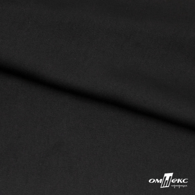 Ткань плательная Габриэль 100% полиэстер,140 (+/-10) гр/м2, шир. 150 см, цв. черный BLACK - купить в Норильске. Цена 248.37 руб.