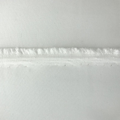 Костюмная ткань "Элис", 220 гр/м2, шир.150 см, цвет молочно-белый  - купить в Норильске. Цена 303.10 руб.