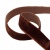 Лента бархатная нейлон, шир.12 мм, (упак. 45,7м), цв.120-шоколад - купить в Норильске. Цена: 392 руб.