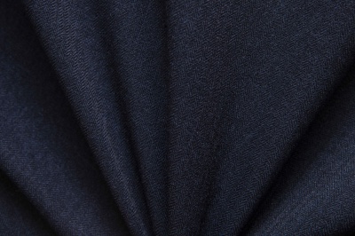 Ткань костюмная 25388 2009, 207 гр/м2, шир.150см, цвет т.синий - купить в Норильске. Цена 353.07 руб.