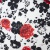Плательная ткань "Фламенко" 22.1, 80 гр/м2, шир.150 см, принт растительный - купить в Норильске. Цена 239.03 руб.