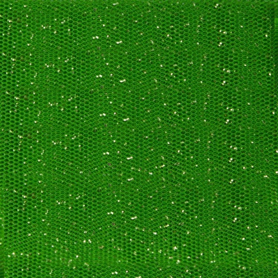 Сетка Глиттер, 24 г/м2, шир.145 см., зеленый - купить в Норильске. Цена 117.24 руб.