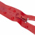 Молния водонепроницаемая PVC Т-7, 60 см, разъемная, цвет (820) красный - купить в Норильске. Цена: 49.39 руб.