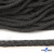 Шнур плетеный d-6 мм круглый, 70% хлопок 30% полиэстер, уп.90+/-1 м, цв.1088-т.серый - купить в Норильске. Цена: 588 руб.