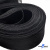Регилиновая лента мягкая, пластик, шир.20мм, (уп.22+/-0,5м), цв.- черный - купить в Норильске. Цена: 249.90 руб.