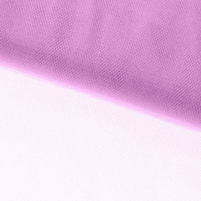 Фатин блестящий 16-12, 12 гр/м2, шир.300см, цвет розовый - купить в Норильске. Цена 109.72 руб.