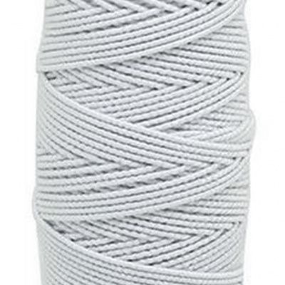 Нитка - резинка Спандекс 25 м (уп-10шт)-белые - купить в Норильске. Цена: 35.65 руб.