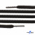 Шнурки #106-09, круглые 130 см, цв.чёрный - купить в Норильске. Цена: 21.92 руб.