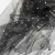 Сетка Фатин Глитер Спейс, 12 (+/-5) гр/м2, шир.150 см, 16-167/черный - купить в Норильске. Цена 184.03 руб.
