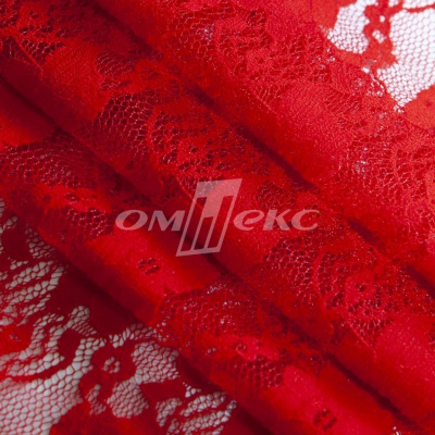 Кружевное полотно стрейч 15A61/RED, 100 гр/м2, шир.150см - купить в Норильске. Цена 1 597.08 руб.