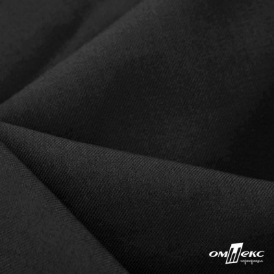 Ткань костюмная Зара, 92%P 8%S, BLACK, 200 г/м2, шир.150 см - купить в Норильске. Цена 325.28 руб.