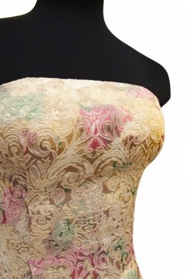 Ткань костюмная (принт) T005 3#, 270 гр/м2, шир.150см - купить в Норильске. Цена 610.65 руб.