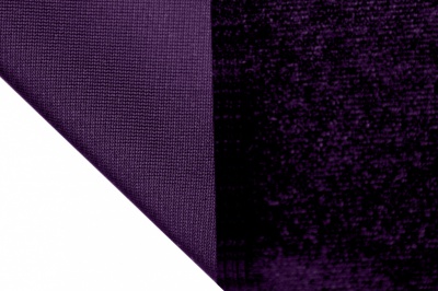 Бархат стрейч, 240 гр/м2, шир.160см, (2,4 м/кг), цвет 27/фиолет - купить в Норильске. Цена 886.02 руб.