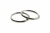 Кольцо металлическое d-32 мм, цв.-никель - купить в Норильске. Цена: 3.54 руб.